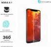 Защитная бронированная пленка на Nokia 8.1