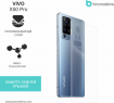 Защитная бронированная пленка на Vivo X50 Pro