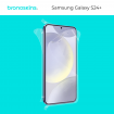 Защитная бронированная пленка на Samsung Galaxy S24+