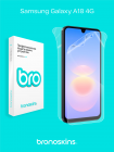 Защитная бронированная пленка на Samsung Galaxy A18 4G
