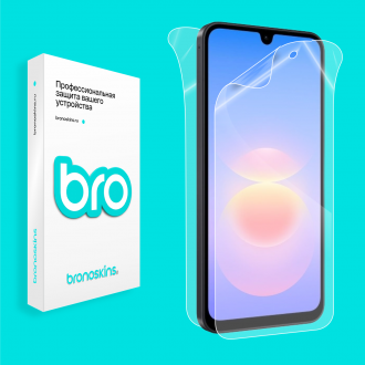 Защитная бронированная пленка на Samsung Galaxy A18 4G