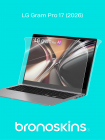 Защитная бронированная пленка на LG Gram Pro 17 (2026)