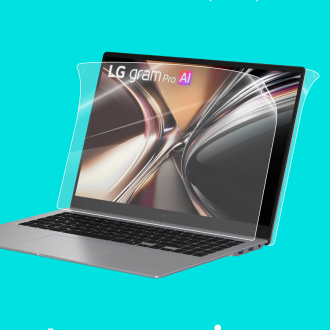 Защитная бронированная пленка на LG Gram Pro 17 (2026)
